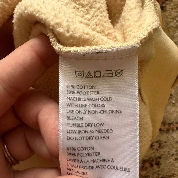 Urban outfitters cropped yellow hoodie - Picture 4 of 4